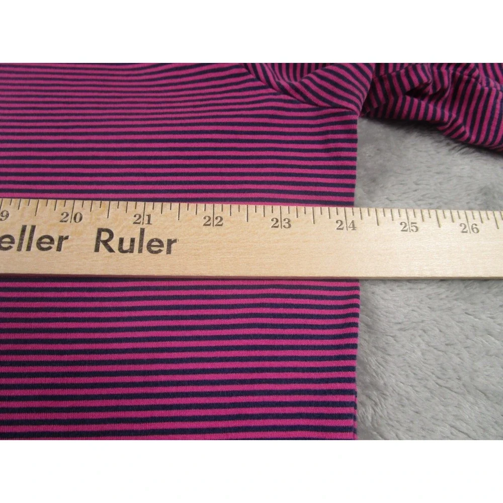 Polo Ralph Lauren Shirt Mens XL‎ Pink Striped Golf Short Sleeve Preppy